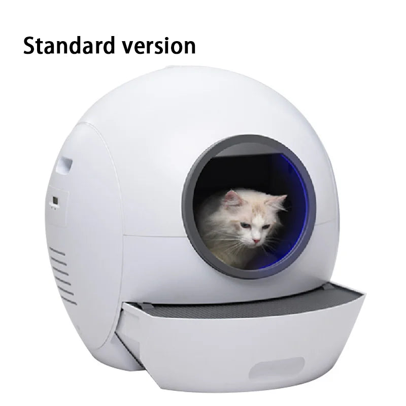 Automatic Self-Cleaning Cat Litter Box - Large & Enclosed